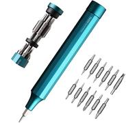 HOTO 24 en 1 Kit de Tournevis de Précision, Manuel, Kit d'outils Mini | Outils magnétiques réparation embouts Torx triangle, pour iPhone, Switch, PS4, PS5, lunettes, montres, PC portables