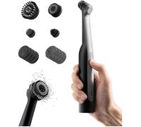 HOTO Brosse électrique rechargeable 12 têtes rotative 360° IPX7 - Noir, 210 min, 2 vitesses