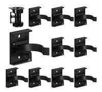Hotop 10 Sets Clip Plinthe Cuisine, 30-31 mm/ 1,18-1,22 Pouces | Support de Fixation Réglable, Conception Forte pour Cabinet, Bain et Cuisine