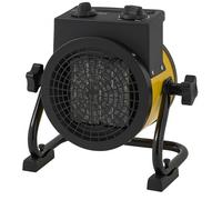 HOTSERIE Chauffage Soufflant Électrique 2 Niveaux Thermostat Poignée Inclinable