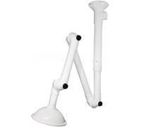 Hotte aspirante de laboratoire avec bras d'aspiration, hotte murale en polypropylène