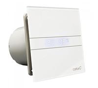 Hotte de bain en verre Cata 120 mm blanc indicateur de température d'humidité