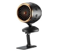 Hotte de bureau - Ventilateur d'extraction de gril compact, nettoyeur de filtre double, angle de hauteur réglable | Purificateur de fumée à 2 vitesses pour barbecue intérieur camping-car, cuisine
