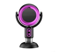 Hotte de cuisine compacte à ions négatifs purificateur d'air à double vitesse pour cuisine (prise noir-violet)