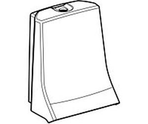 hotte de réservoir Geberit manhattan 250061CG1 pour Geberit AquaClean 8000plus
