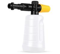 HOTUT Lance à Mousse Neige pour Nettoyeur Haute Pression, 700ml Canon à Mousse, Distributeur de Savon Epais, avec Buse de Pulvérisation Réglable,pour Karcher K Series K2 K3 K4 K5 K6 K7