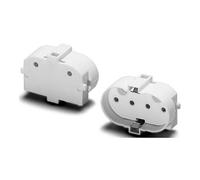 Houben Houben Douille 2G11 blanc, perçage M3 101489 Quantité:1