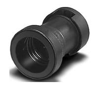 Houben Houben Douille d'illumination E27, noir, pour câble 5x13 500680 Quantité:1