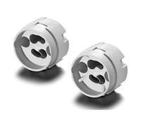 Houben Houben Douille GU10/GZ10 blanche trous M3 502111 Quantité:1