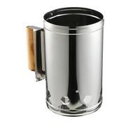 HOUDERCO Allume-Charbon pour Barbecue Extérieur en Fer Plateau en Bois Résistant la Chaleur, Allumage Rapide Odeur pour Barbecues et Cheminées