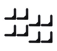 HOUDERCO Bandes Adhésives Antidérapantes en Caoutchouc Lot de 8 Fixation sans Endommager pour Tapis et Sols pour Chambre et Salon