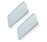 HOUDERCO Boîte de Rangement Œufs 2 Pièces Empilable pour Réfrigérateur, Contenant Plastique Compartimenté, pour Stockage Alimentaire Domestique