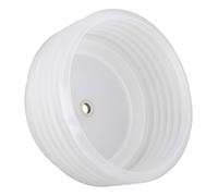 HOUDERCO Bol à Poussière Protection Anti-poussière Transparente de Scie Cloche en Polyuréthane pour Perceuse Collecte sur Bois et Plaques de Plâtre, Rénovation Maison
