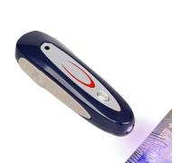 HOUDERCO Détecteur D'argenté Magnétique Portable Mini Lampe UV Violette Abs Léger sans Pile pour Vérification Rapide des Billets