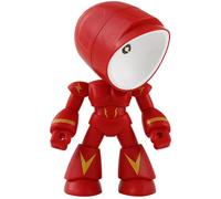 HOUDERCO Lampe de Bureau Robotique Rouge Petite Lampe de Nuit Réglable Tête Rotative Veilleuse Créative à Lumière Chaude pour Chambre D’Garçon et Filles et Décoration Fonction Tactile