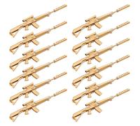 HOUDERCO Lot de 10 Stylos Gel Multifonctions en Plastique Or Encre Supérieure et Design Créatif Élégant pour Garçon et Filles et Fournitures Scolaires