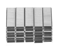 HOUDERCO Lot de 12 Boîtes de Recharges D’agrafes Métalliques Robustes N°10, 20 Feuilles par Boîte, Agrafes en Acier Inoxydable Standard pour Agrafeuse de Bureau, Recharge Agrafeuse