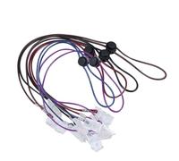 HOUDERCO Lot de 15 Agrafes Porte-bavoir Réglables en Plastique pour Garçon et Filles et Adultes, Clips Protecteurs de Vêtements Pratiques et Flexibles pour Repas
