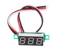 HOUDERCO Module Ampèremètre-voltmètre LED Numérique Dc4-30v 0-10a Panneau D'affichage du Voltmètre Précis sans Coque pour Surveillance de Courant et Tension