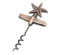 HOUDERCO Ouvre-bouteille de Voyage et Tire-bouchon de Poche en Alliage de Zinc, Outil Polyvalent et Solide pour Décapsuler Bouteilles de Bière et Bouchons, pour Bar et Cave à Vin