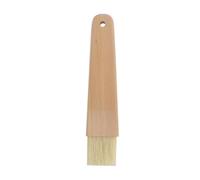HOUDERCO Pinceau à Badigeonner avec Poils Naturels en Bois de Hêtre pour Barbecue Rétention de Liquide Optimale et Trou Suspendre Cuisine et Cuisson