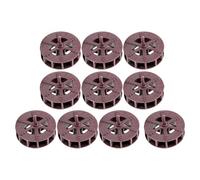 HOUDERCO Roue de Fontaine à Eau de Table 10 Pièces en Plastique | Modèle Miniature pour Pot de Fleurs, Usage Intérieur et Jardin, Accessoire Décoratif