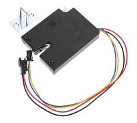 HOUDERCO Serrure Électronique pour Armoire Noire, Verrou Électromagnétique Dc12v, Design Simple et Auto-élastique, pour Portes de 0,5 à 4kg en Milieu Industriel