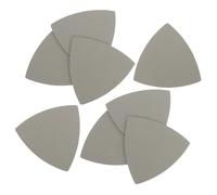 HOUDERCO Set de Feuilles de Papier de Verre Triangulaire en Carbure de Silicium 3000 Grains Lot de 8 pour Ponçage Humide et Sec pour Polissage sur Plâtre et Métal
