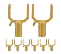 HOUDERCO Supports de Branches D'arbres Fruitiers en Alliage D'aluminium 8 Pièces, Dispositifs Métalliques de Soutien pour Jardin, Étai d'arbre Polyvalent pour Plantation Extérieure