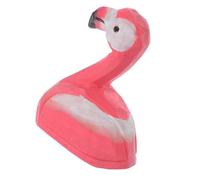 HOUDERCO Taille-crayon Portable et Facile à Utiliser Forme Flamant Rose Manuel en Bois Design Unique et Charmant pour L'école Bureau