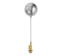 HOUDERCO Vanne à Flotteur Réglable Laiton et Inox pour Citerne et Tour Eau Contrôle Automatique du Niveau sans Électricité Fermeture Fiable pour Usage Agricole