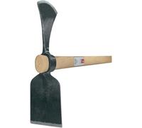 Ideal Houe double tête ovale IDEAL forgé, avec manche poids 1800 g Quantité:1
