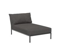 Houe - Canapé de jardin rembourré Gris