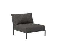 Houe - Canapé de jardin rembourré Gris