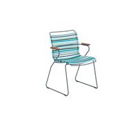 HOUE Chaise à accoudoirs avec dossier bas CLICK Dining - multicolore 2