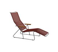 HOUE Chaise longue CLICK Sunlounger - Poivron