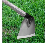 Houe de jardin en acier au manganèse pour le désherbage, outils à main robustes, pièces de rechange, cultivateur pour défricher et ameublir la terre