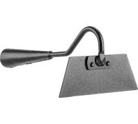 Houe de jardin - Houe à manche courbé/pelle - Lame de 14 cm - Tête en acier - Pour désherber - Outil à main