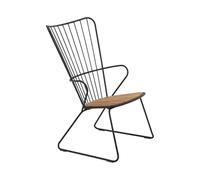 Houe - Fauteuil bas Bois naturel