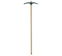 Houe/Pic de 25 cm avec manche en bois