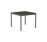 Houe - Table carrée Noir