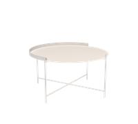 HOUE Table d'appoint EDGE - muted white - L