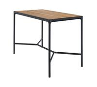 Houe - Table haute Bois naturel