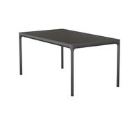 Houe - Table rectangulaire Noir