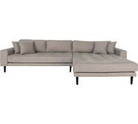 House Collection Ecksofa Milo Lounge Sofa Rechts Steingrau