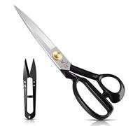 House Deluxe Ciseaux de couture en acier à haute teneur en carbone pour droitier, 25,4 cm