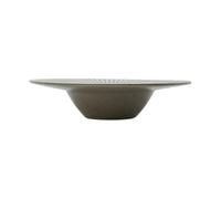 House Doctor Assiette à pâtes Pleat Ø26 cm Gris-brun