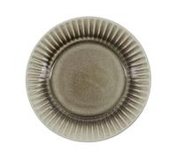 House Doctor Assiette Pleat Ø16 cm Gris-brun