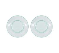House Doctor Assiette Rain Ø21 cm. lot de 2 Transparent