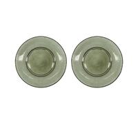 House Doctor Assiette Rain Ø21 cm. lot de 2 Vert